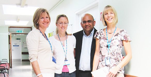 The clinical trial team